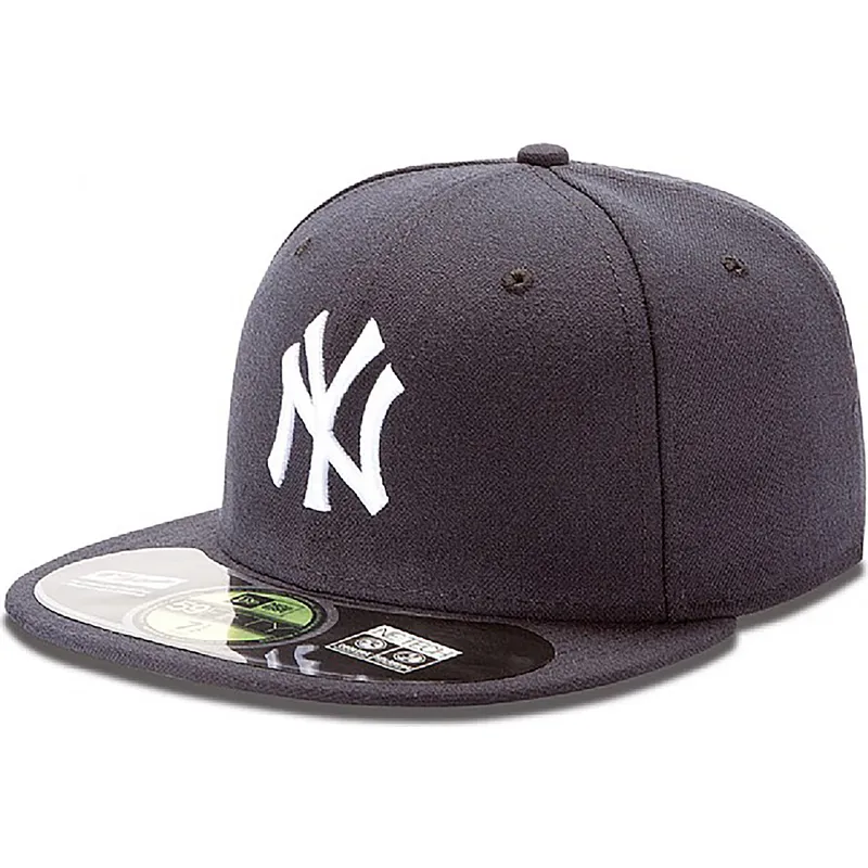 new-era-mlb-new-york-yankees-59fifty-authentic-on-field-fit-cap-in-marineblau