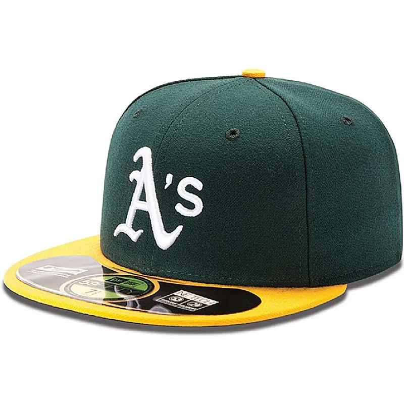 cepice-rovna-zelena-prilehava-59fifty-authentic-on-field-oakland-athletics-mlb-new-era