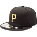 new-era-flat-brim-59fifty-authentic-on-field-pittsburgh-pirates-mlb-fitted-cap-schwarz