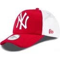 cepice-zaoblena-cervena-snapback-clean-a-frame-new-york-yankees-mlb-new-era