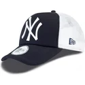 cap-zaoblena-navy-blue-snapback-clean-a-frame-new-york-yankees-mlb-new-era