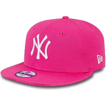 cepice-rovna-ruzova-snapback-pro-deti-9fifty-essential-new-york-yankees-mlb-new-era